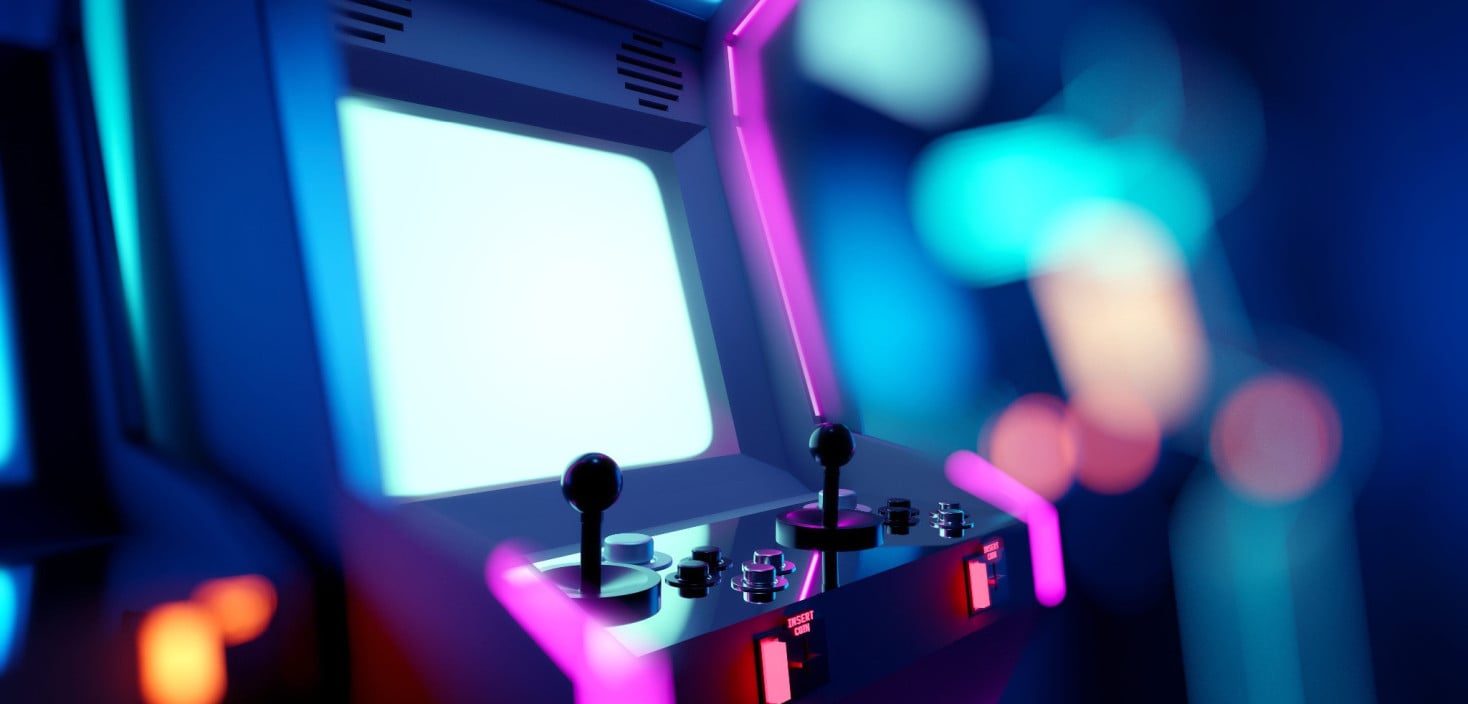 Arcade area at Hotel Gran Tagoro
