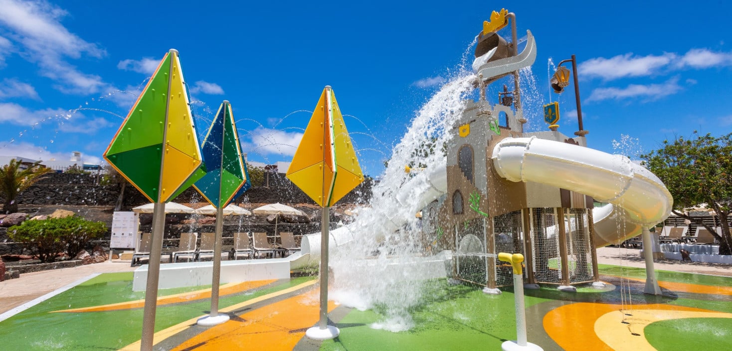 Lo splash park dell'Hotel Gran Tagoro si trova nella Zona Real Adventure