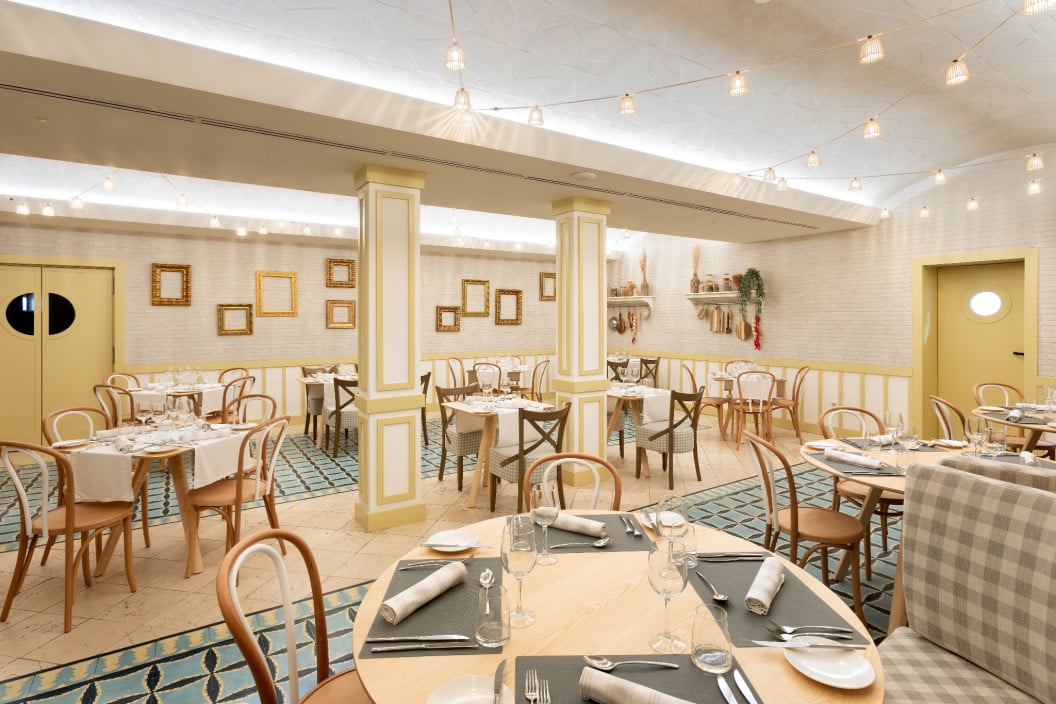 Restaurang La Ricotta, belägen i Castillo-zonen på Hotel Gran Tagoro