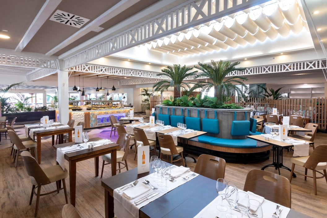 Las Coloradas Buffet Restaurant, belägen i Castillo-zonen på Hotel Gran Tagoro