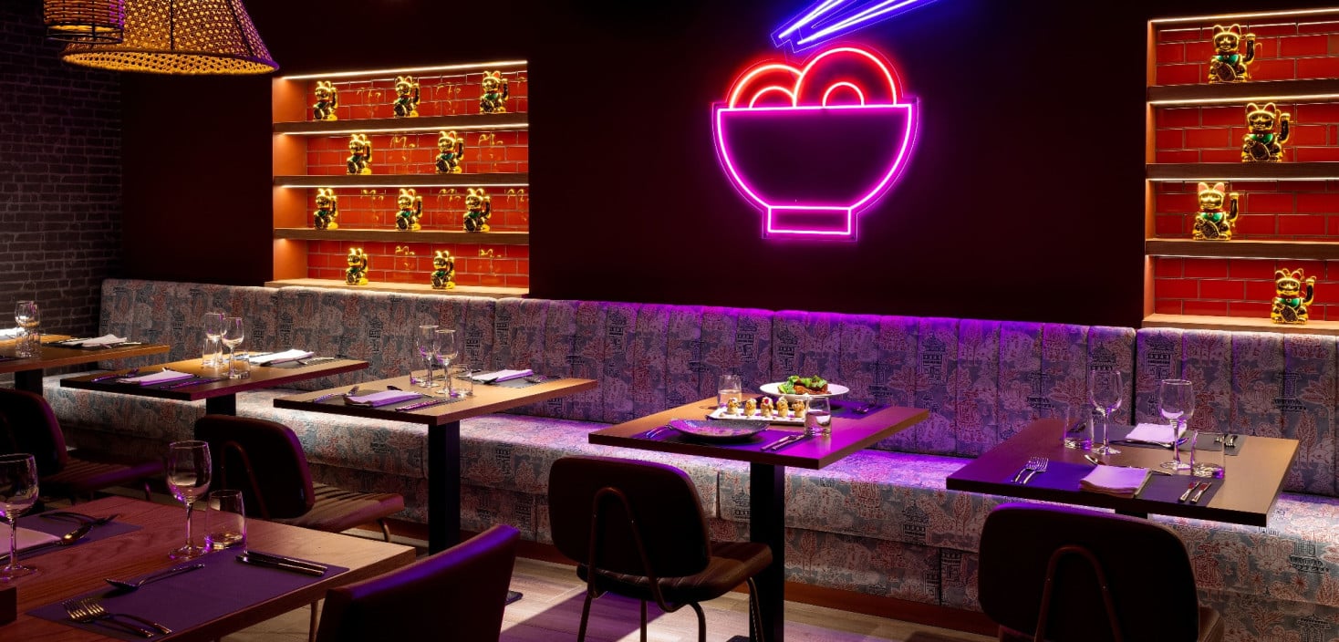 At Oishii Restaurant, you can enjoy a variety of Asian food options