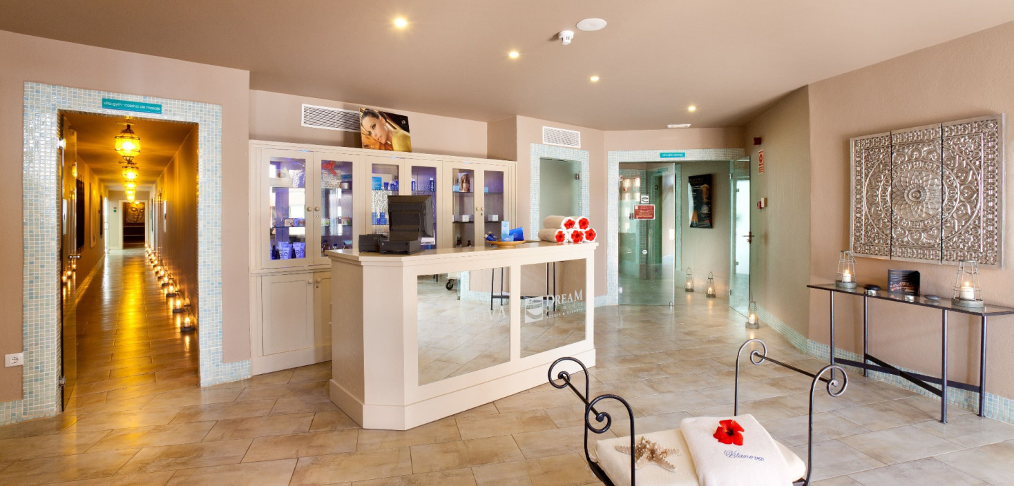 Entrance hall to the Vitanova Thalasso Spa at Hotel Gran Tagoro