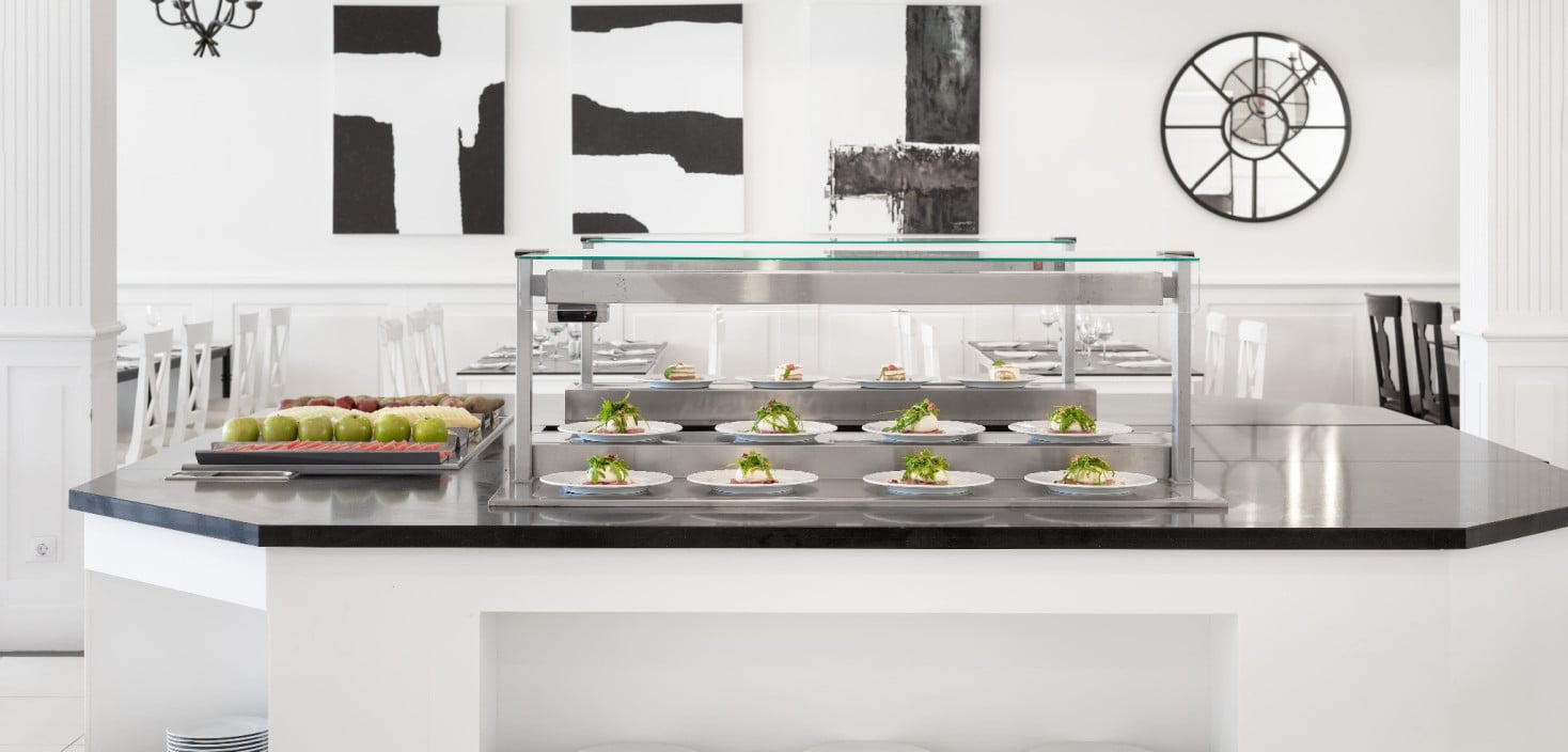 Detail of the gastronomic selection at Timanfaya Buffet Restaurant, Hotel Gran Tagoro