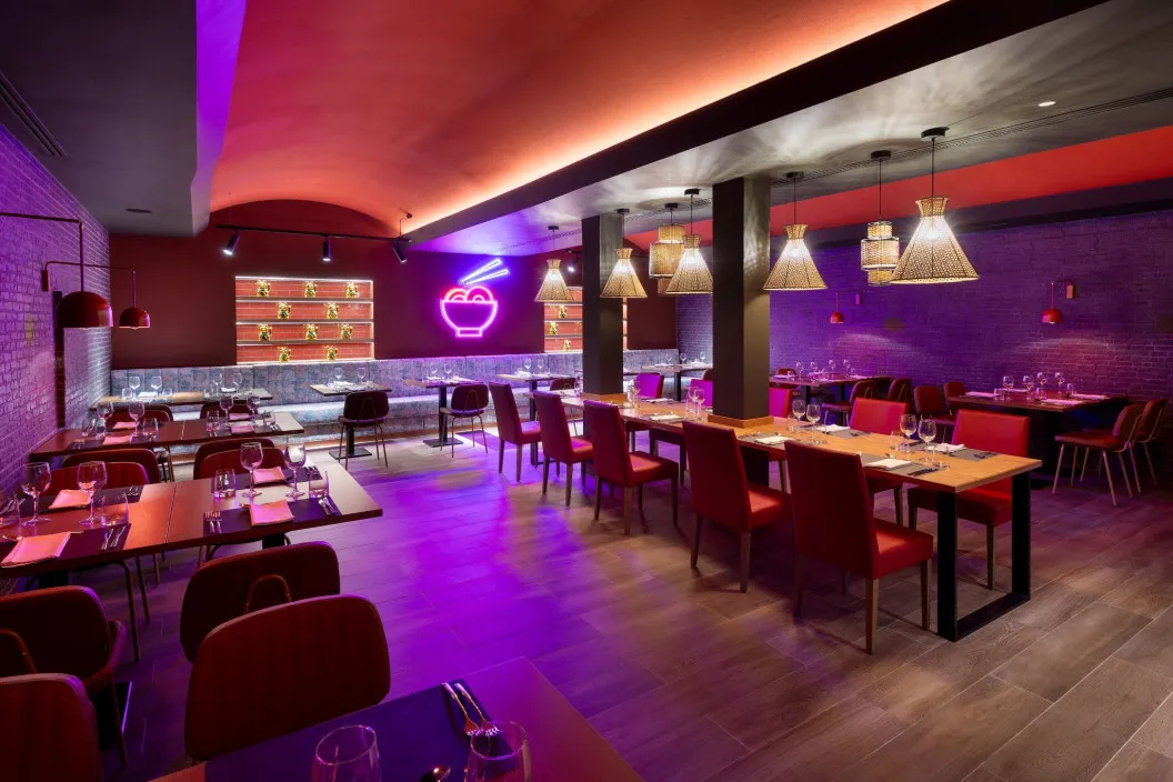 Oishii es el restaurante asiático a la carta del Hotel Gran Tagoro