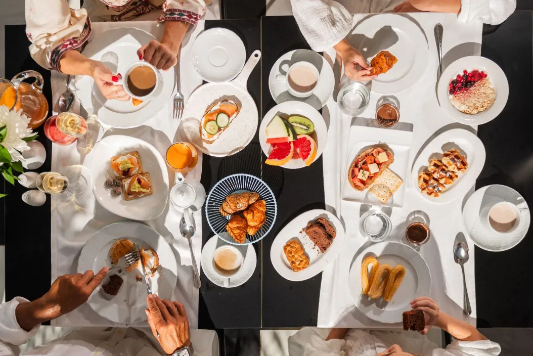 Detalle de comidas del Buffet Restaurante Timanfaya